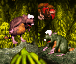 Very Gnawty & Really Gnawty - Donkey Kong Country