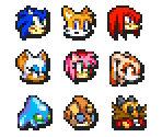 Life Icons - Sonic Battle