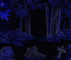 Melee Island Forest - The Secret of Monkey Island