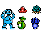 Crystalis Enemies - Mushroom Kingdom Fusion