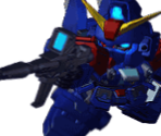 Blue Destiny Unit 02 Nimbus Custom - SD Gundam G Generation Overworld