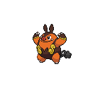 #0499 Pignite - Pokémon Black / White