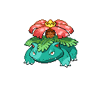 #0003 Venusaur (female) - Pokémon Black / White