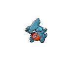 #0443 Gible (male) - Pokémon Black / White