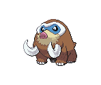 #0473 Mamoswine (female) - Pokémon Black / White
