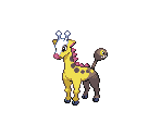#0203 Girafarig (female) - Pokémon Black / White