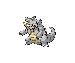 #0112 Rhydon (male) - Pokémon Black / White