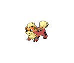 #0058 Growlithe - Pokémon Black / White