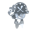 Pirate Cookie (Ghost Pirate)