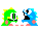 Bub & Bob (Super Mario Maker-Style)