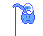 Fishing Boo (Super Mario Bros. 1 NES-Style)