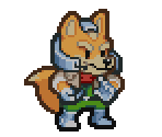 Fox (Paper Mario N64-Style)