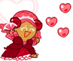 Princess Cookie (Red Rose Gown)