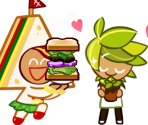 Sandwich Cookie (Cheery Mascot)
