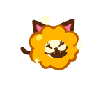 Fluffy Cheese Cat