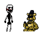 Golden Freddy & Puppet