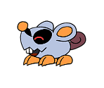 Scaredy Rat (Paper Mario-Style)