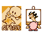Artist Kirby (Kirby's Adventure-Style)