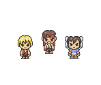 Street Fighter Characters (Rhythm Heaven Megamix Mascots-Style)
