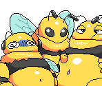 Beeman, Fat Beeman & Bouncer Bee