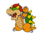 Bowser (Paper Mario 64) (Paper Mario-Style, 2 / 2)