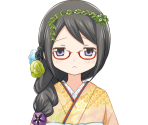 Homura Akemi (Megane ver.) (Kimono)