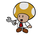 Chief Research Toad (Paper Mario-Style)