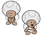 Shangri-Spa Toad (Paper Mario-Style)