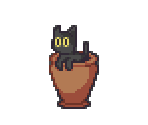 Vase Cat