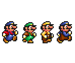 Mario & Luigi (Mario Bros., SMAS-Style)