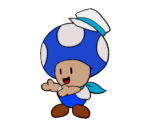 Sea Captain Toad (Paper Mario-Style)