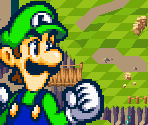 Luigi Portraits (Sonic Battle-Style)
