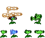 Peashooter Variants (NES-Style)