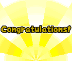 Congratulations Screen