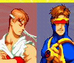 X-Men vs Street Fighter Portraits
