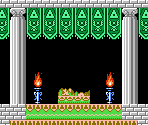 Sleeping Link & Hyrule Castle (Zelda 2-Style)