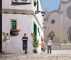 Italy White Town