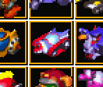 Playable Mecha Icons
