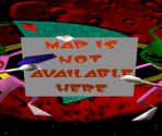 Map Unavailable Screen