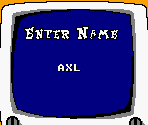 Name Entry