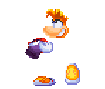 Rayman (Game Over/Continue Screen)