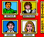 Computer Player Select Screen