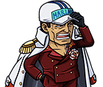 #3156 - Akainu - Uncompromised Determination and Justice