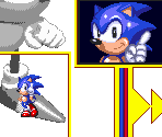 Sonic Blast Character Select (Sonic 3-Style)