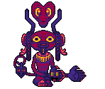 Aztec Rave Monkey (Pixel Art)