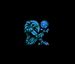 Super Metroid Chozo Statue (Metroid NES-Style)