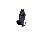 Monk in Heavy Armor with Mace