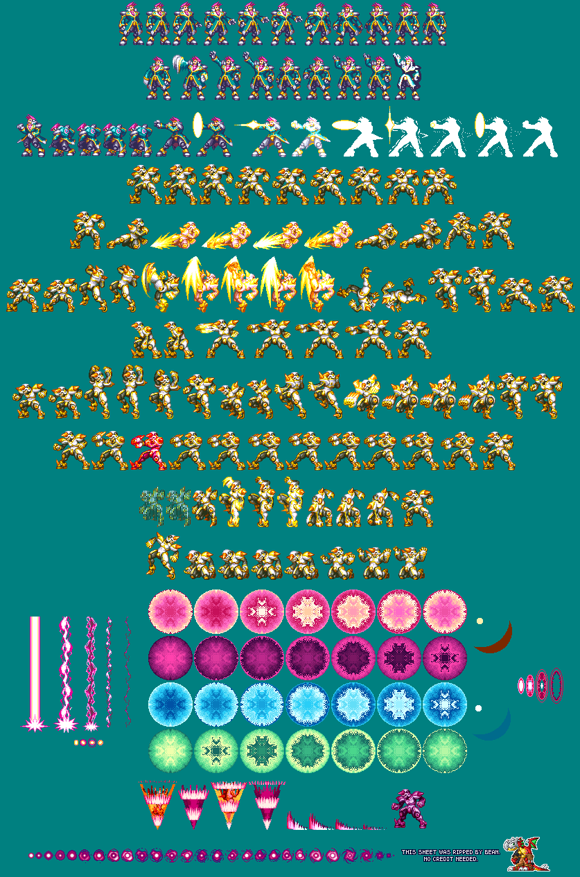 DS / DSi - Mega Man ZX - Serpent - The Spriters Resource