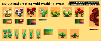 Animal Crossing: Wild World - Flowers & Grass