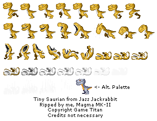 Jazz Jackrabbit - Tiny Saurian